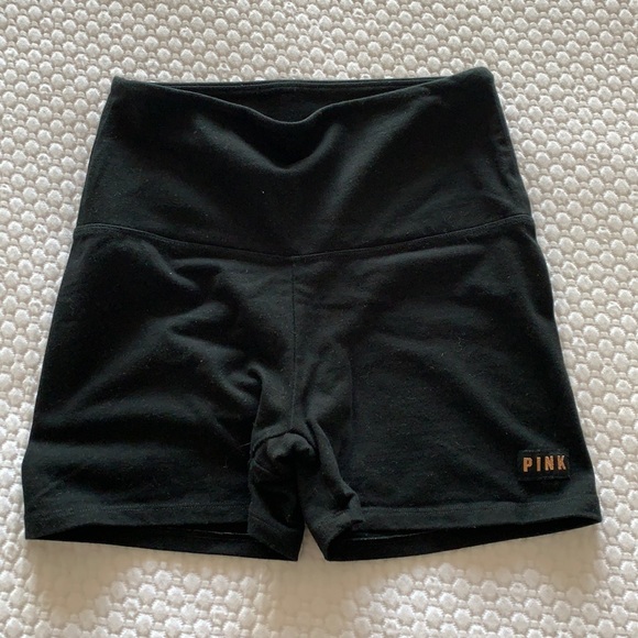Pink Victoria Secret biking/gym shorts